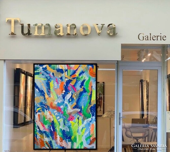 ANASTASIYA TUMANOVA -Happier than ever -159x105 cm