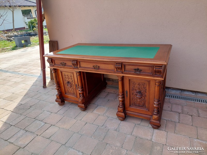 Antique old German desk