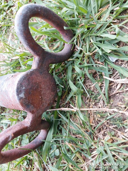 Old bar iron for a horse carriage