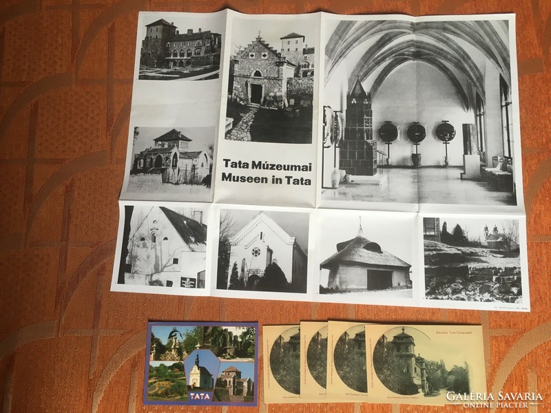 Tata - postcards and Tata museums brochure