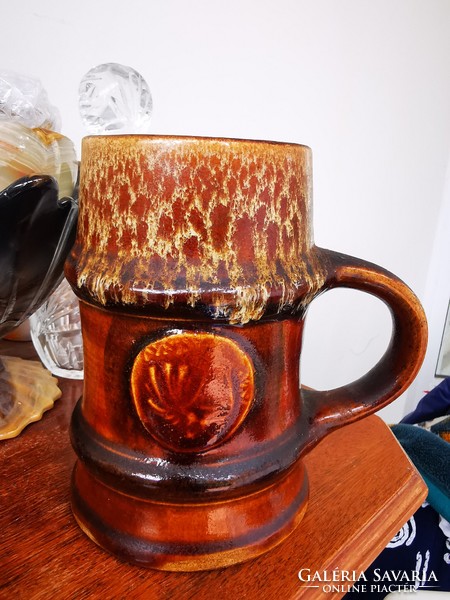Zsolnay beer mug