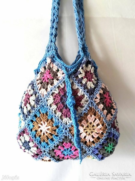 Crochet shoulder bag, backpack