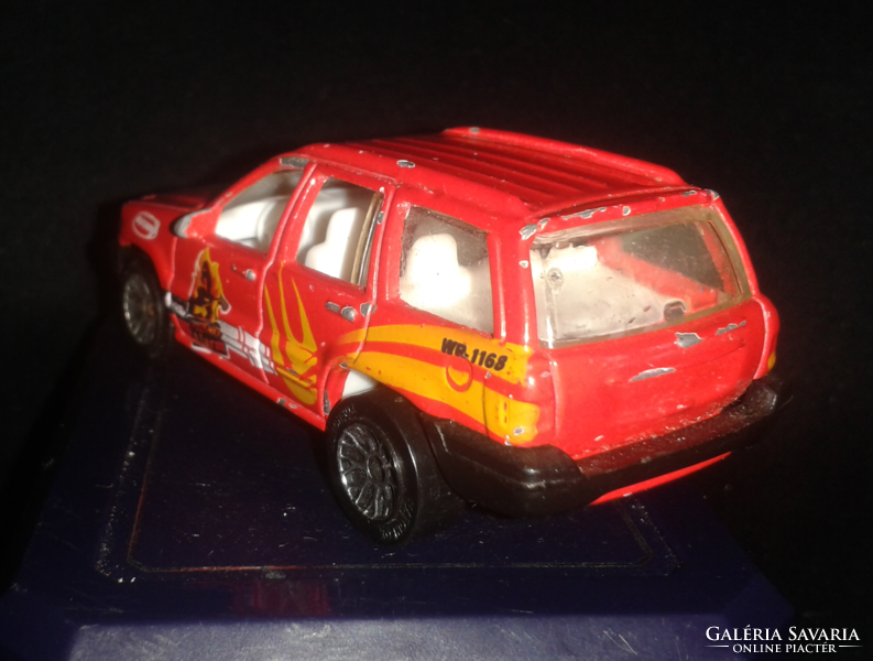 1999 Matchbox Red Jeep Grand Cherokee, 1:58 scale, Made in China