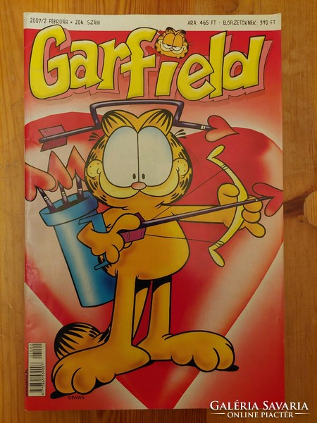 Jim davis: garfield comics 2007/2 February 206 (even with free shipping)