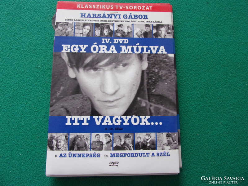 Egy óra múlva itt vagyok" Harsányi Gábor" DVD sorozat