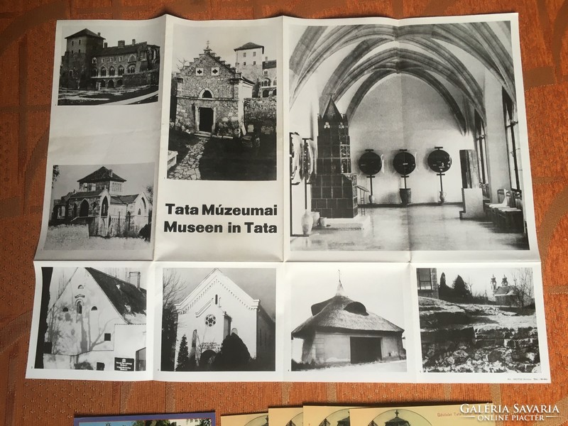 Tata - postcards and Tata museums brochure