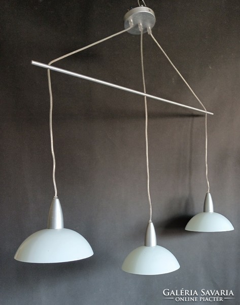 Modern design ceiling lamp with 3 glass holes. Negotiable.