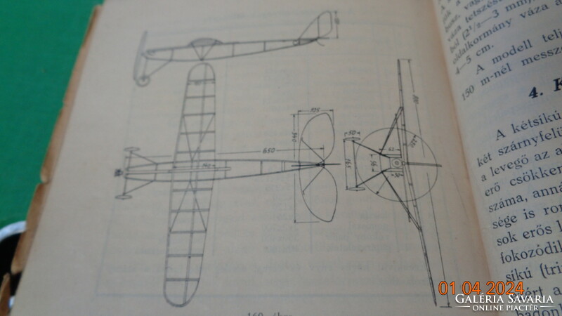 Repülőgép modellek  készítése 1933