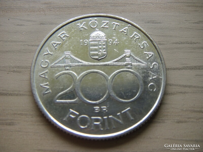200   Forint    1994  Ezüst érme    Magyarország