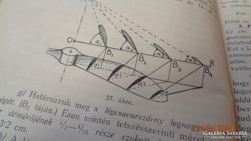 Repülőgép modellek  készítése 1933