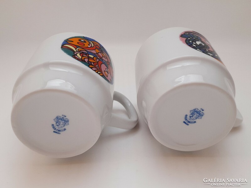 Alföldi horoscope mugs in pairs, Capricorn, Pisces