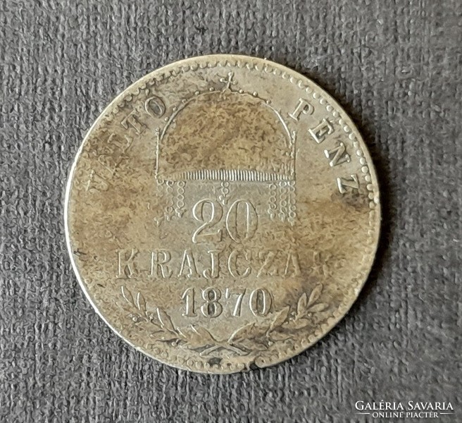 20 krajczár 1870 KB