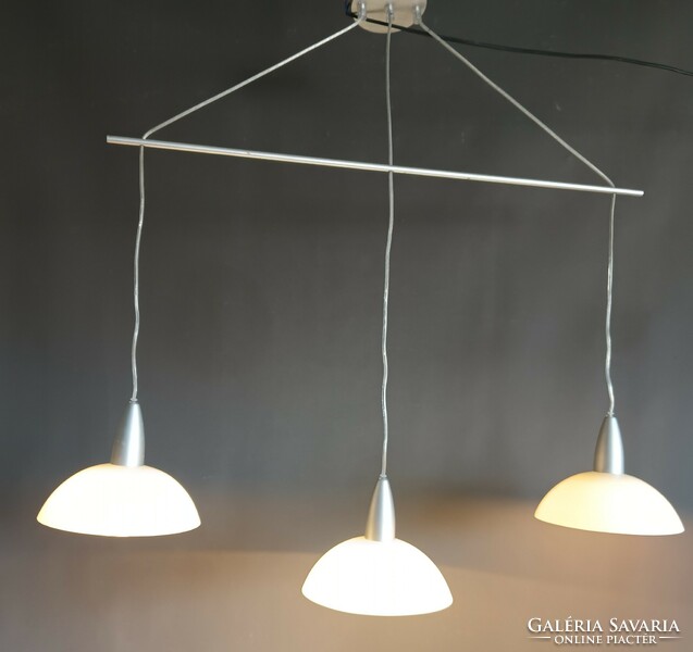 Modern design ceiling lamp with 3 glass holes. Negotiable.