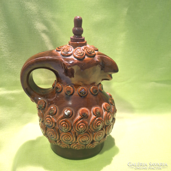 Ceramic ram, jug, pouring rarity! (Large)