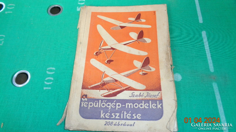 Making airplane models 1933