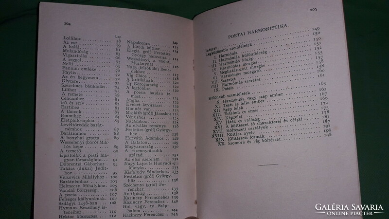 1900.Antik MAGYAR KLASSZIKUSOK : BERZSENYI DÁNIEL munkái könyv a képek szerint FRANKLIN