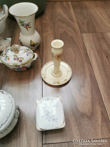Herend, Zsolnay, Hollóházi, Royal Dux porcelains