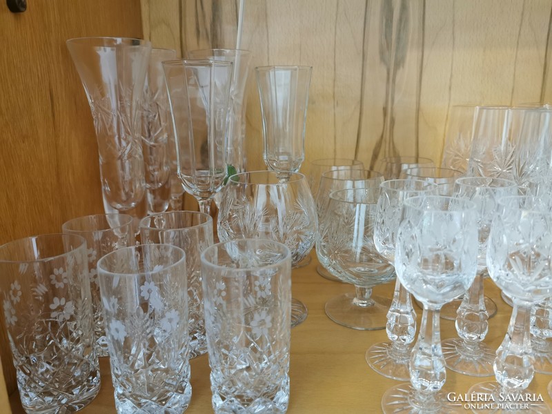 Crystal glasses