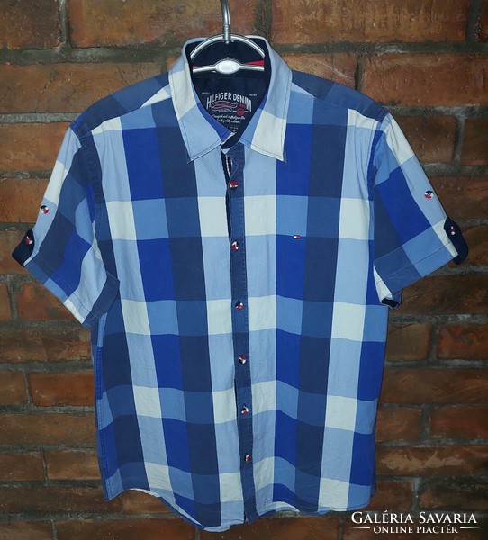 Tommy hilfiger denim short sleeve shirt L