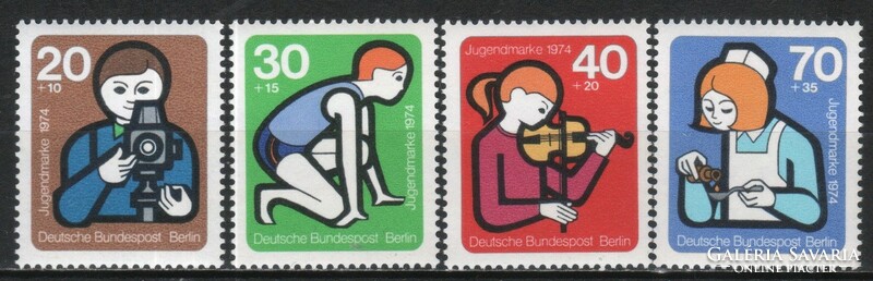 Postal cleaner berlin 837 mi 468-471 EUR 3.50