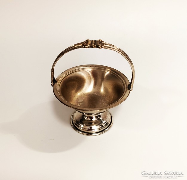 Small silver basket