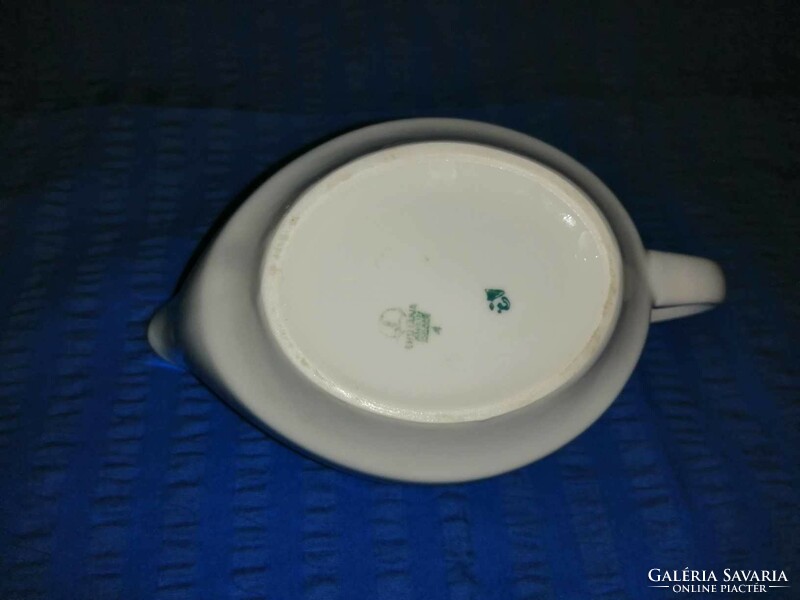 Marked porcelain sauce bowl (a14)