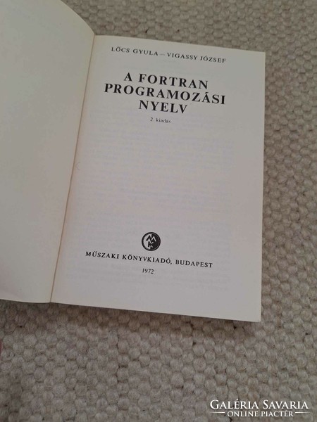 Lőcs Gyula - Vigassy József: A Fortran programozási nyelv