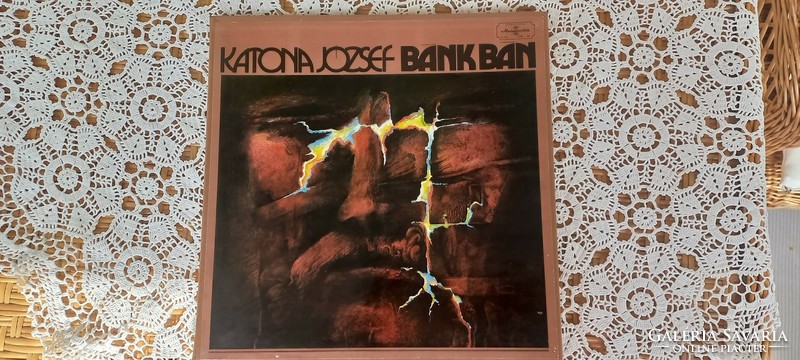 Katona József Bánk Bán 3 db lemez, dobozban1977