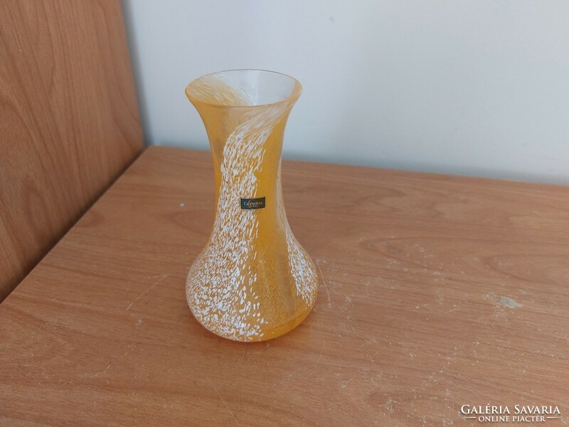 (K) caithness Scotch glass vase 12 cm