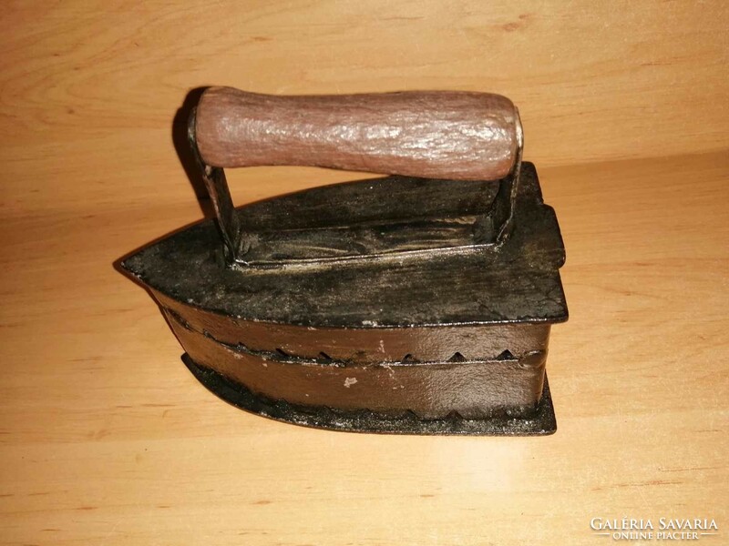 Antique small charcoal iron