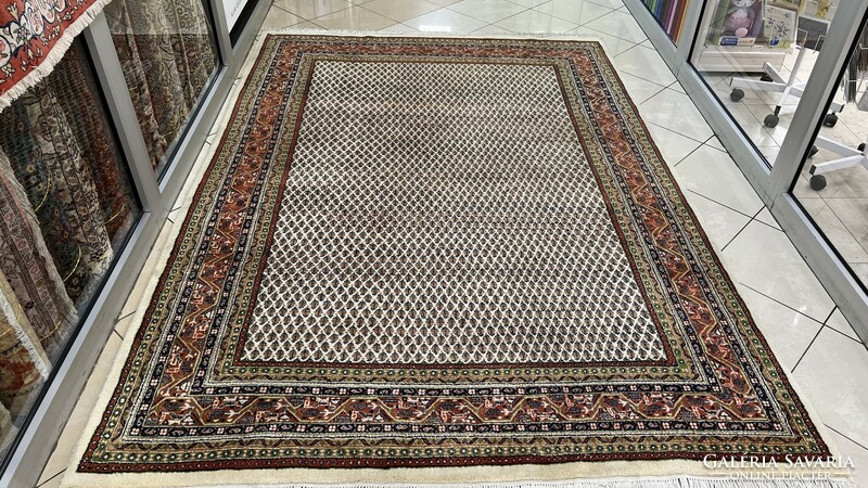 3580 Indian mir hand knot wool Persian carpet 200x290cm free courier