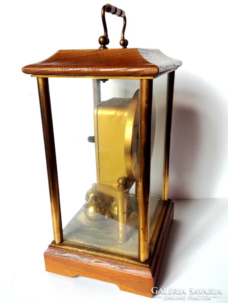 Rotating pendulum, drill, Trenkle table clock