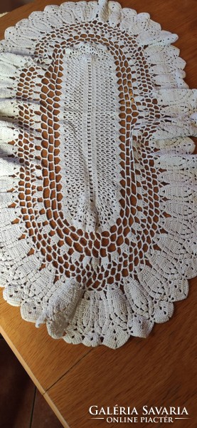 Règi crochet tablecloth large size