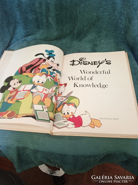 Disney's wonderful world of knowledge book no. 14 Vintage 1971 15000ft Óbuda disney wonderful world