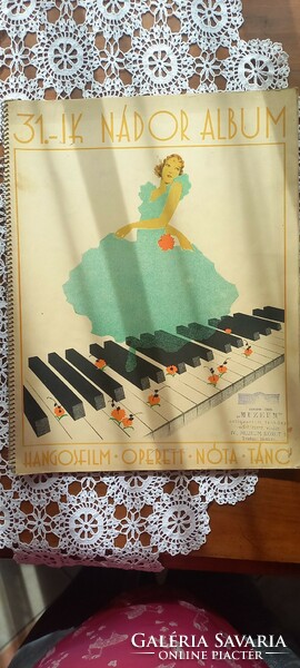 31. Kálmán Nádor album, sheet music 1938-39,