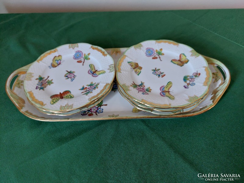 Cake set with Victoria pattern from Herend