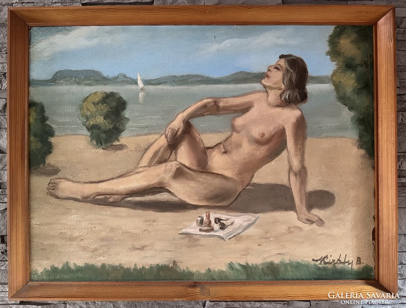 Female nude King Béla