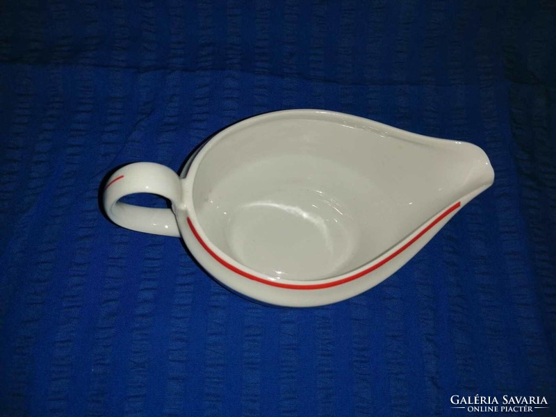 Marked porcelain sauce bowl (a14)