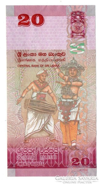 20    Rúpia     2010      Srí - Lanka