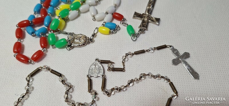 2 Pieces of old rosary