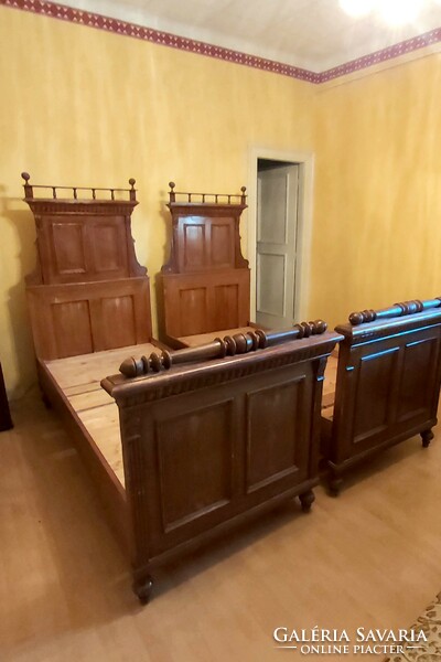 German antique 5-piece bedroom furniture