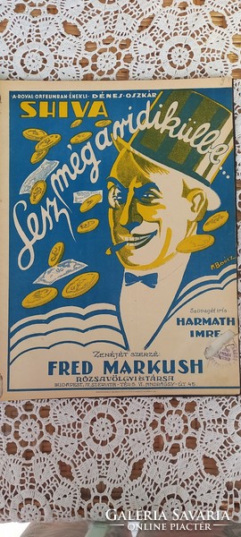 Sheet music from 1928 for piano