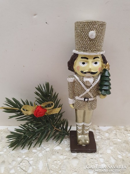 Nutcracker soldier Christmas, winter decoration, flawless, shiny
