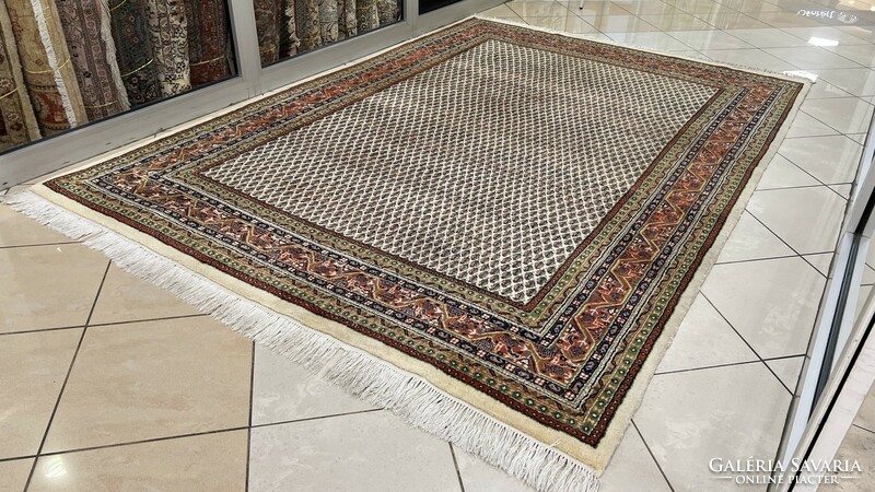 3580 Indian mir hand knot wool Persian carpet 200x290cm free courier