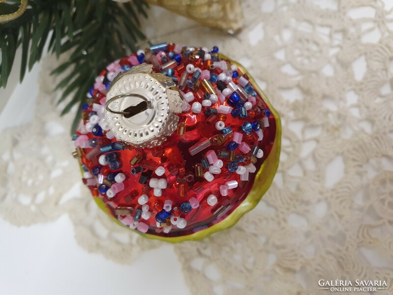 Muffins, ice cream glass, Christmas tree decoration 3 pieces together