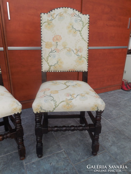 Pair of antique colonial armchairs