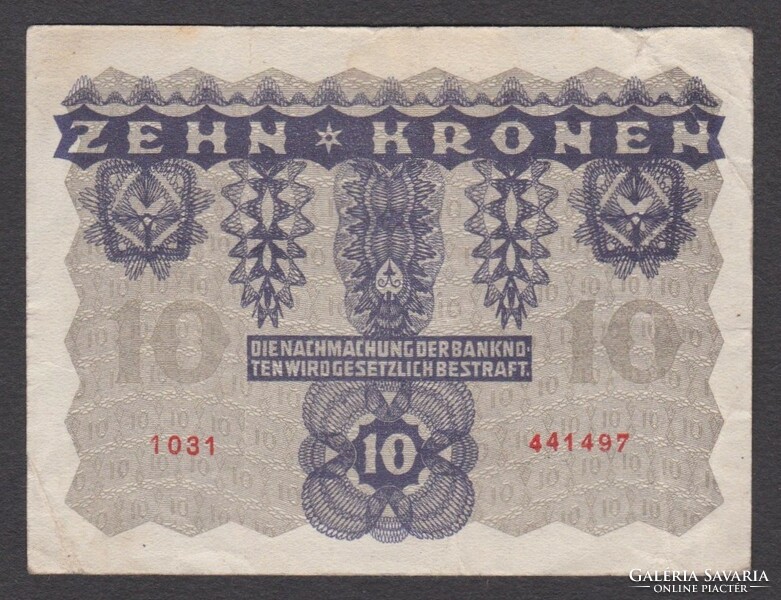 Collection of 3 crowns (1922)