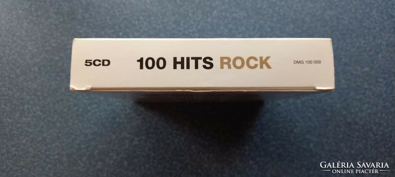 100 Hits rock 5 db CD dobozban