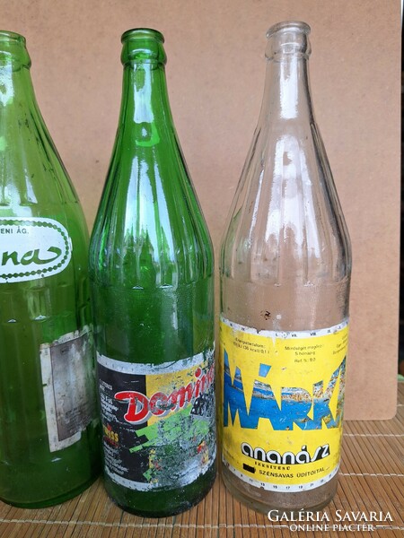 Retro 1l soda bottles. HUF 2,500 each.