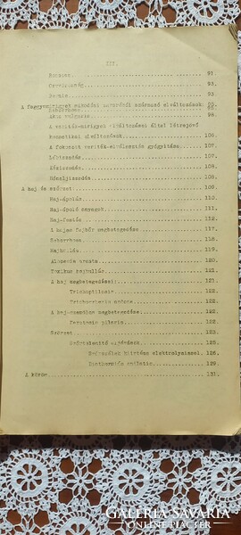 Kozmetika  a gyakorlatban 1935 dr. Cholnoky László